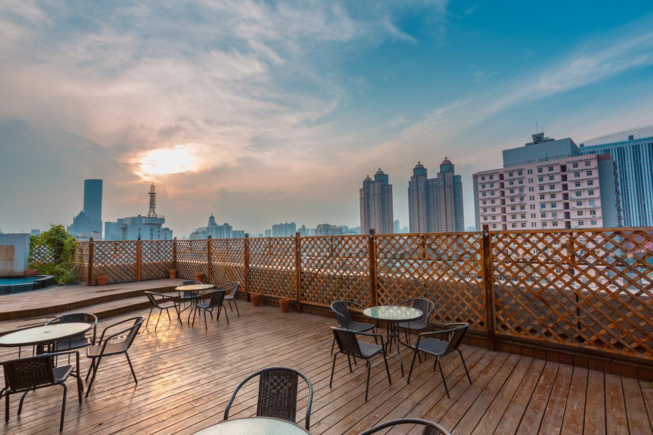 Metropolo Jinjiang Xuzhou Railway Station Suning Plaza Chudu Otel Dış mekan fotoğraf