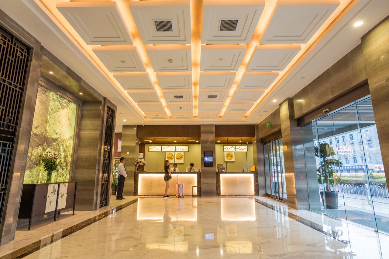 Metropolo Jinjiang Xuzhou Railway Station Suning Plaza Chudu Otel Dış mekan fotoğraf