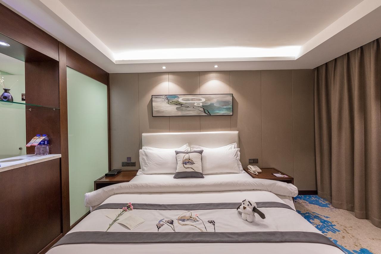 Metropolo Jinjiang Xuzhou Railway Station Suning Plaza Chudu Otel Dış mekan fotoğraf
